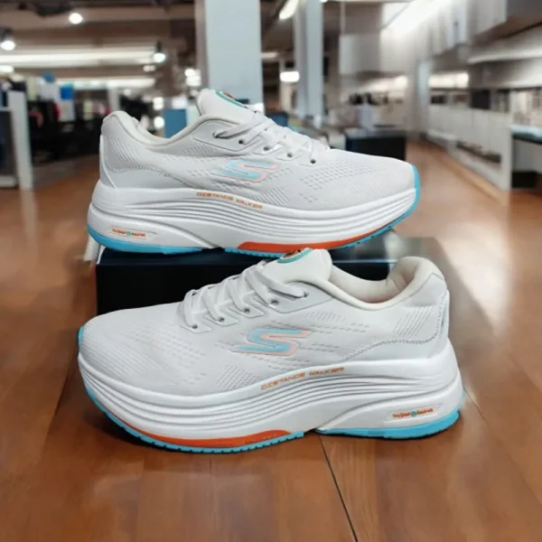 Imported Skechers Go Walk Distance Walker White Shoes For Women (SUP3059)