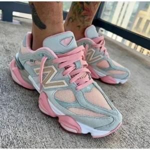 Imported New Balance 9060 Baby Shower Blue Shoes For Women (SUP3067)