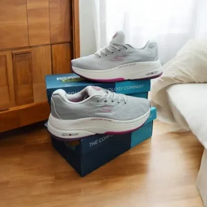 Imported Skechers Go Walk Distance Walker Grey Shoes For Women (SUP3068)