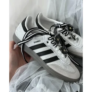Imported Adidas Samba Lace Flower Shoes For Women (SUP3007)