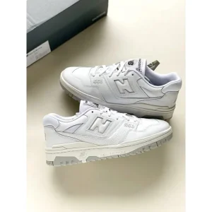 Imported New Balance 550 White Grey Shoes For Women (SUP3082)