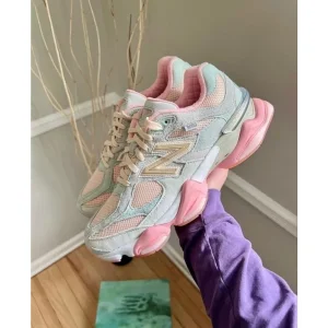 Imported New Balance 9060 Baby Shower Blue Shoes For Women (SUP3085)