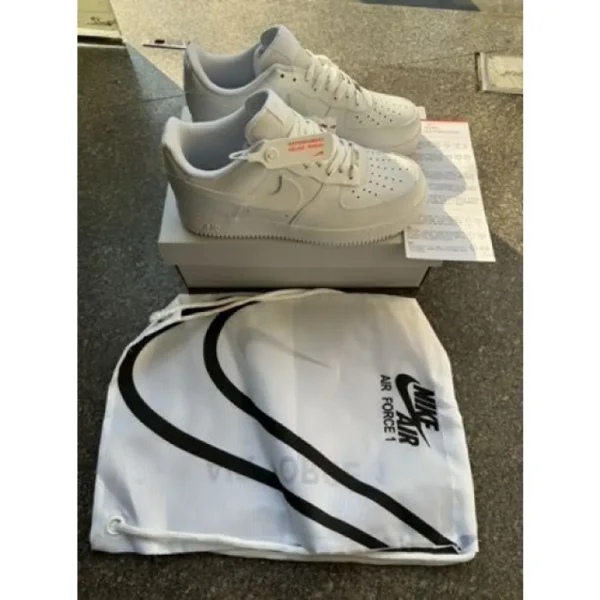 Imported Nike Air Force 1 White Pure Leather Shoes For Women (SUP3087)