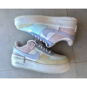 Imported Nike Air Force Shadow Pastel Glacier Blue Shoes For Women (SUP3094)