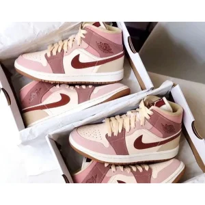 Imported Nike Air Jordan Retro 1 Pony Smokey Shoes For Women (SUP3096)