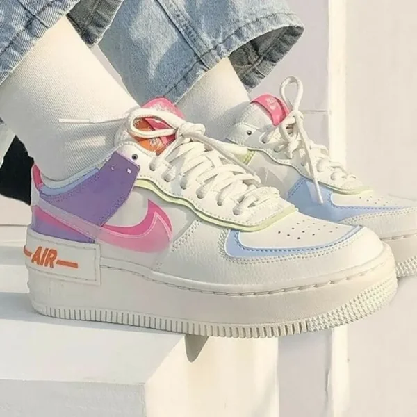 Imported Nike Air Force 1 Shadow Pastel Pale Ivory Shoes For Women (SUP3101) - Image 3