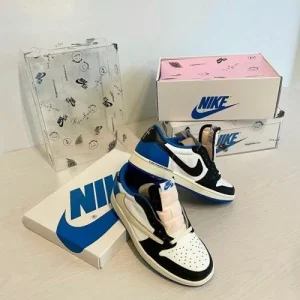 Imported Air Jordan Retro 1 Low Fragment X Travis Scott Shoes For Women (SUP3119)