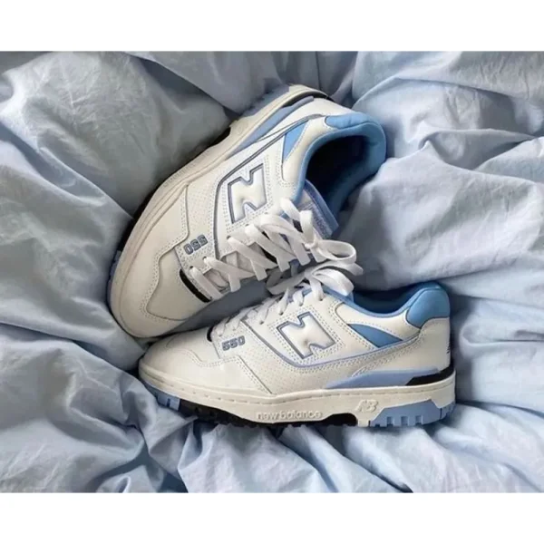 Imported New Balance 550 White Blue Unc Shoes For Women (SUP3120)