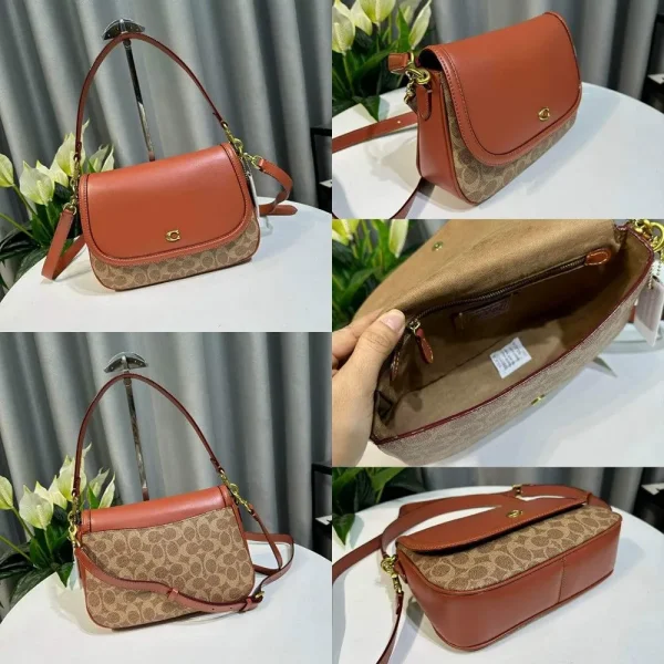 Stylish Coach Legacy Shoulder Bag With Dust Bag For Women (LAB1017) - Image 2