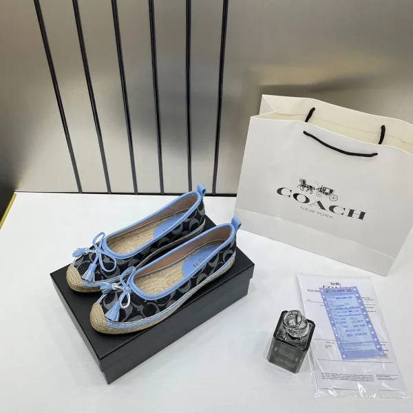 Coach Collins Espadrille In Signature Denim For Women (LAB1035) - Image 2