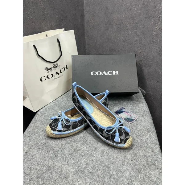 Coach Collins Espadrille In Signature Denim For Women (LAB1035) - Image 3