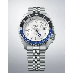 Stylish Seiko 5 Gmt Sports Watch For Men (LAB1069)