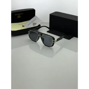 Trendy Maybach Sunglasses Silver Black (SUP7509)