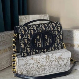 Dior Oblique Jacquard Shoulder Bag