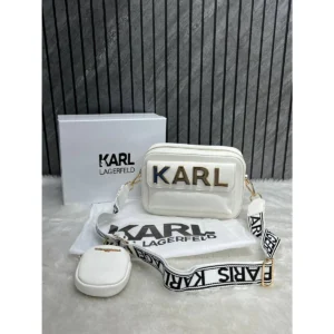 Karl Lagerfeld Maybelle Camera Crossbody Bag