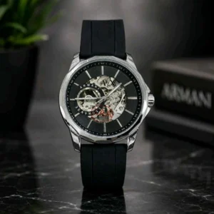Armani Exchange Skeleton Watch
