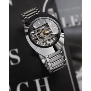 Rado Silver Diastar Skeleton Watch