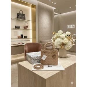 Christian Dior Calf Handbag