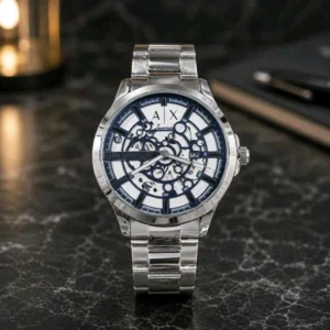 Armani Exchange Skeleton Watch