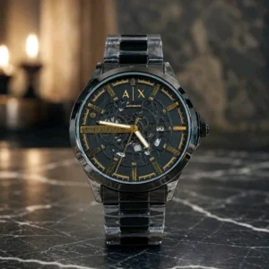 Armani Exchange Skeleton Watch