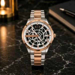 Armani Exchange Skeleton Watch