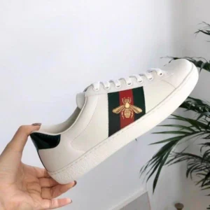 Gucci Ace Embroidery Bee Shoes