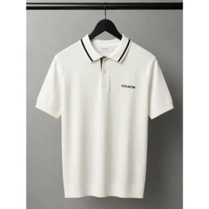 Coach Collar Neck T-shirt