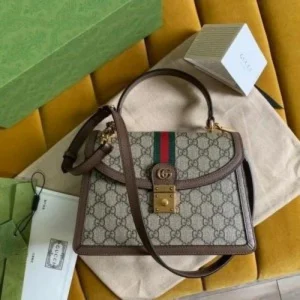 Gucci Ophidia GG Handle Bag